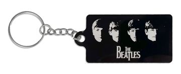 The Beatles In Black & White Keychain